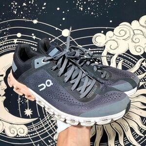 On Running Cloudflow 3.0 35.99234 Athletic Sneaker Women's 7 Gray Mesh Jogging